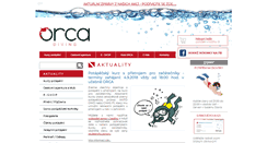 Desktop Screenshot of kurzy-potapeni-orca.cz